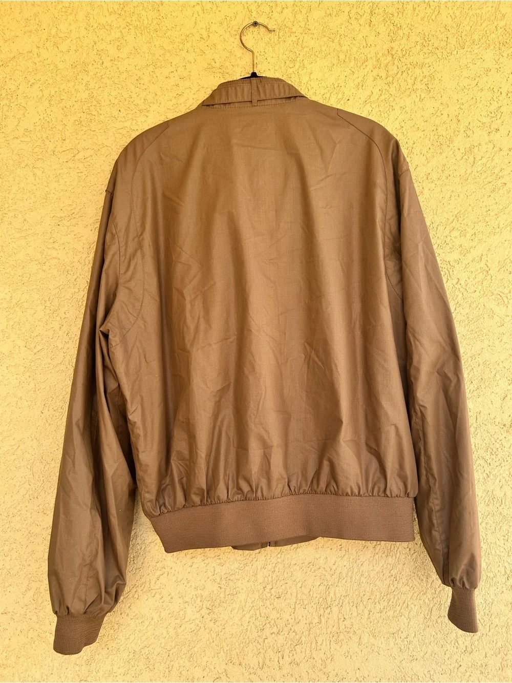 Vintage 90’s Members Only Men’s Cafe Racer Jacket Brown Size 44/Large
